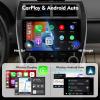 10.1 Inch IPS Touchscreen Android 12 Car Stereo for Toyota Camry 2012-2014 with Wireless CarPlay & Android Auto 2+32GB Car Radio, Support GPS, WiFi 6, Bluetooth,5.4, FM Radio, Backup Camera, Dual USB view 2