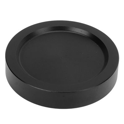Black Metal Telescope Eyepiece Dust Cover Protective Cap for Astronomical Telescope with Female Thread