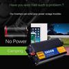 VNATWGOO 5000W Pure Sine Wave Inverter 12v 24v 48v 60v 72v DC to 110V 220V AC Converter,5000 Ws Car Power Inverter for Home,Camping, RV, Truck, Vehicles,72v view 2