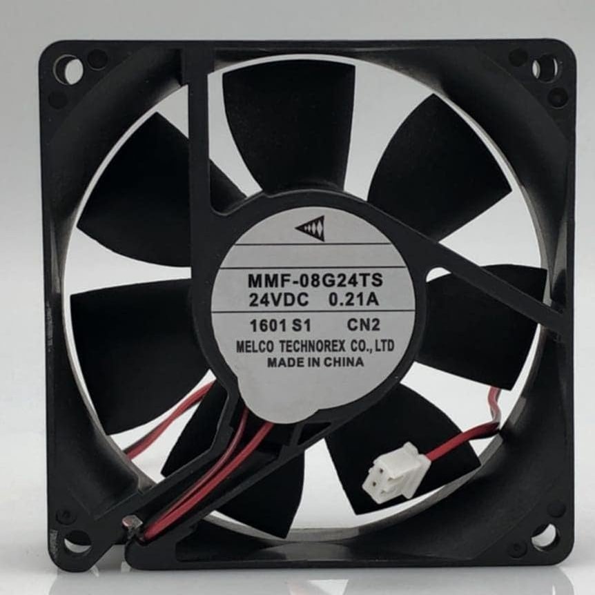 AJSWISH MMF-08G24TS-CN2 DC24V 0.21A 8CM Cooling Fan for MMF-08G24TS-CN2 808025mm Inverter Fan