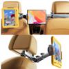 DirectNine Basics Car tablet holder back seat for kids, Aluminum ipad holder for car, tablet car Mount Road Trip Essentials for Kids, adjustable headrest ipad holder, Fits All 4.7-12.9"" Devices(2pcs) view 2