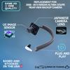 Backup Camera Replaces for 2008 2009 2010 2011 2012 2013 Nissan Altima Coupe OE Part# 28442ZX51A 28442JB100 28442ZX50A view 2