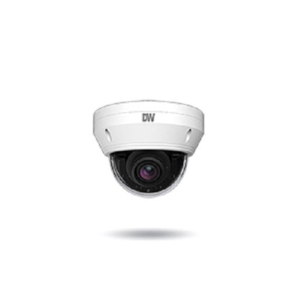 Digital Watchdog DWC-VSDG04MI Vari-Focal Lens 4MP Vandal Dome IP Camera, White; 1/3" Image Sensor; 30FPS; True Wide Dynamic Range; IP67, IK10; 164ft Range Smart IR; 2560 x 1440 Max Resolution
