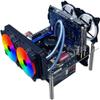 Open Sytle Computer Case Computer Heat Dissipation Case Support Water Cooling Acrylic ATX Motherboard Test Bench Platform DIY PC Chassis view 1