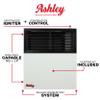 Ashley Wall Heater, Dual Fuel, 11k Direct Vent view 3