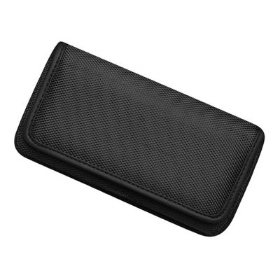 LABRIMP Outdoor Phone Waist Bag for Men Portable Waist Pouch for Sports and Travel Multi-Functional Phone Holder Card Storage Oxford