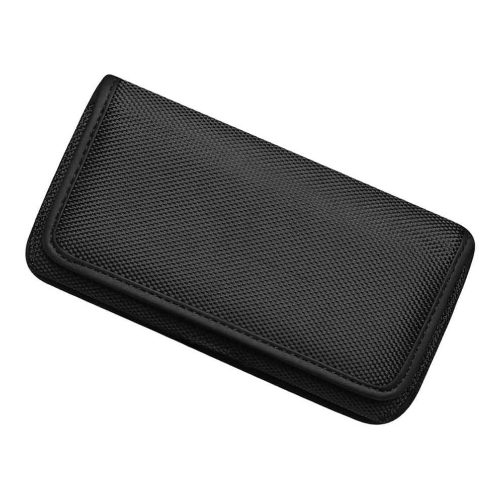 LABRIMP Outdoor Phone Waist Bag for Men Portable Waist Pouch for Sports and Travel Multi-Functional Phone Holder Card Storage Oxford