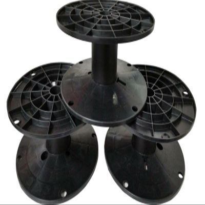LOT OF 15 Black Plastic Spool Cable Wire Reel 6 1/2" Dia x 3" H WITH 3/4" ARBOR