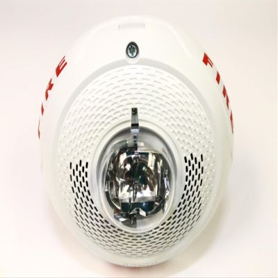 System Sensor - SPSCWLA-E - Ceiling Mount white speaker/strobe with english wording