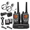 Midland GXT3000 GMRS JIS4 Two-Way Radio, Black/Silver, 2-Pack view 1