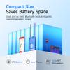 100BALANCE 40A 4-8S Standard Version Smart BT BMS for LifePO4/Li-ion/LTO Battery Pack Smaller Size Protection Board R24TH view 3