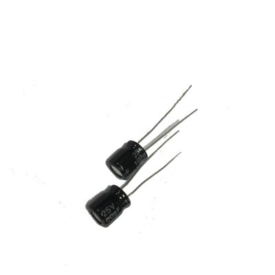 1000PCS 100UF 25V 25V100UF Aluminum Electrolytic Capacitors 6.3x7mm
