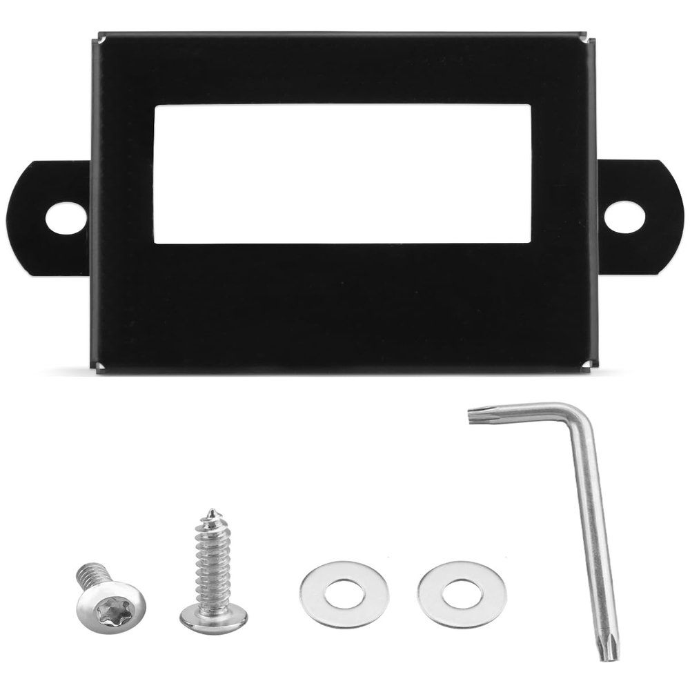 Radar Sensor Protector Cover Fit for Honda CRV 2017 2018 2019 2020 2021 2022, Steel, Black