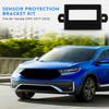 Radar Sensor Protector Cover Fit for Honda CRV 2017 2018 2019 2020 2021 2022, Steel, Black view 2