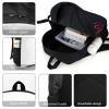 NWGHM Travel Backpack for Women Men 17 In Laptop Backpack Colorful Rainbow Zebra Computer Bag Lightweight Casual Daypack view 4