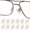 Betterun 6 Pairs Clear Soft Silicone Replacement Nose Pads for Ray-Ban RB3604/RB3523/RB3534/RB3549/RB3584/RB3614/RB3526/RB3538/RB3558 - Gold view 1