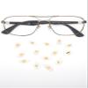 Betterun 6 Pairs Clear Soft Silicone Replacement Nose Pads for Ray-Ban RB3604/RB3523/RB3534/RB3549/RB3584/RB3614/RB3526/RB3538/RB3558 - Gold view 4