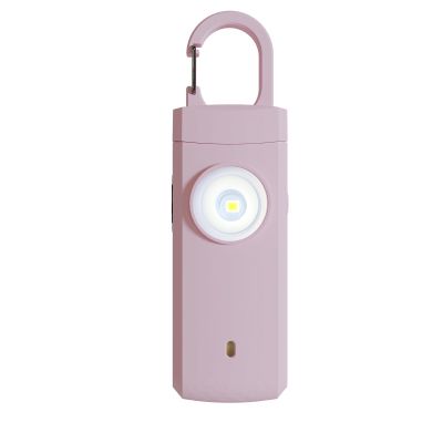 Rechargeable Personal Safety Alarm for Women, 130dB Loud Siren Birdie Sound, Strobe SOS LED Light, USB C Charging, Personal Alarm Keychain for Women