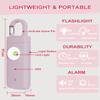 Rechargeable Personal Safety Alarm for Women, 130dB Loud Siren Birdie Sound, Strobe SOS LED Light, USB C Charging, Personal Alarm Keychain for Women view 3