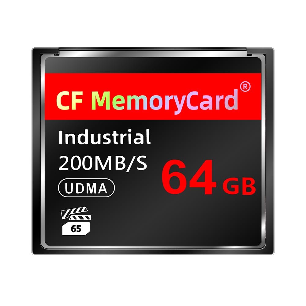 64GB Original CF Card Camera Memory Card for Professional CF Card UDMA Speed Up to 200MB/s hotographer,Videographer,Enthusiast