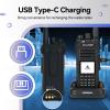 Retevis Ailunce HA1G GMRS Radio, IP67 Waterproof GMRS Handheld Radio(1 Pack) Bundle with Retevis RA89 Ham Radio with Noise Reduction(1 Pack), USB-C Charging, Dual Band Long Range Walkie Talkies view 3