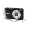Unasi Digital Camera for Kids, HD 1080P Camera, 44MP Point and Shoot Digital Camera for Pictures with 32GB Card, 16X Zoom, Portable Small Point Shoot Camera Gift for Kid Student Children Teen (Black) view 2