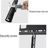 Dntum Ceiling TV Mount, for 37-65 Inch LCD Flat Screen TVs, with Loading 88 Lbs, Max Visa 600x400MM TV Mount TV Stand view 4
