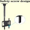Dntum TV Ceiling Mount Adjustable Bracket, Fits Most 32-65" LCD, Tilt Swivel Telescopic Bracket TV Mount TV Stand (2m) view 3