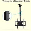 Dntum TV Ceiling Mount Adjustable Bracket, Fits Most 32-65" LCD, Tilt Swivel Telescopic Bracket TV Mount TV Stand (2m) view 4