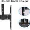 Dntum Ceiling TV Mount, Height Adjustable Flat Slope Ceiling TV Wall Mount, Fits 42-80 Inch Flat Screen Display, TV Pole Mount Holds Up to 80kg/176lbs TV Mount TV Stand view 4