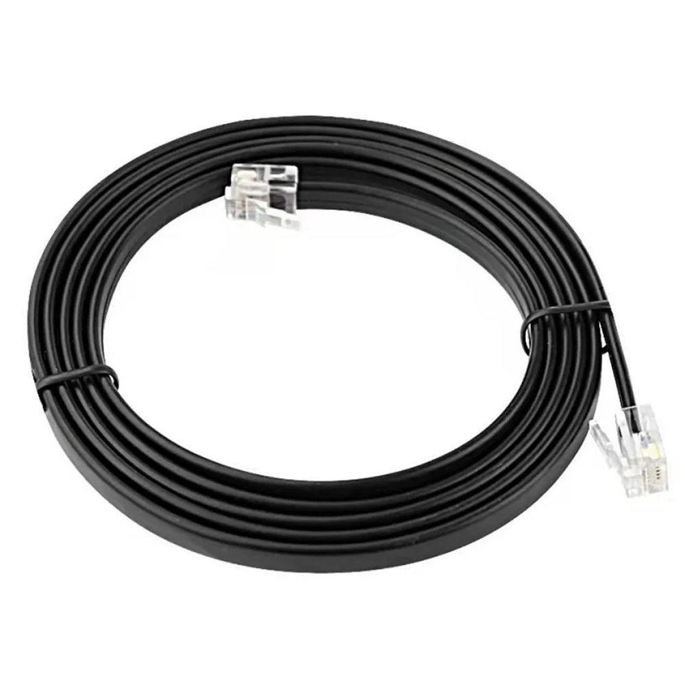 OCXUTSX COMPATIBLE AUTOGUIDER CABLE RJ11 RJ12 REVERSED CONNECT 1-6 2-5 3-4 4-3 5-2 6-1(5m)