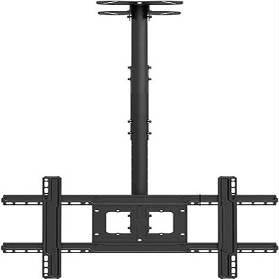 Adjustable Tilt Swivel Ceiling TV Mount, Fits 32-70inch LCD Flat Screen TVs, Mount On Ceilings, 15 Flip Down TV Mount TV Stand (2m)