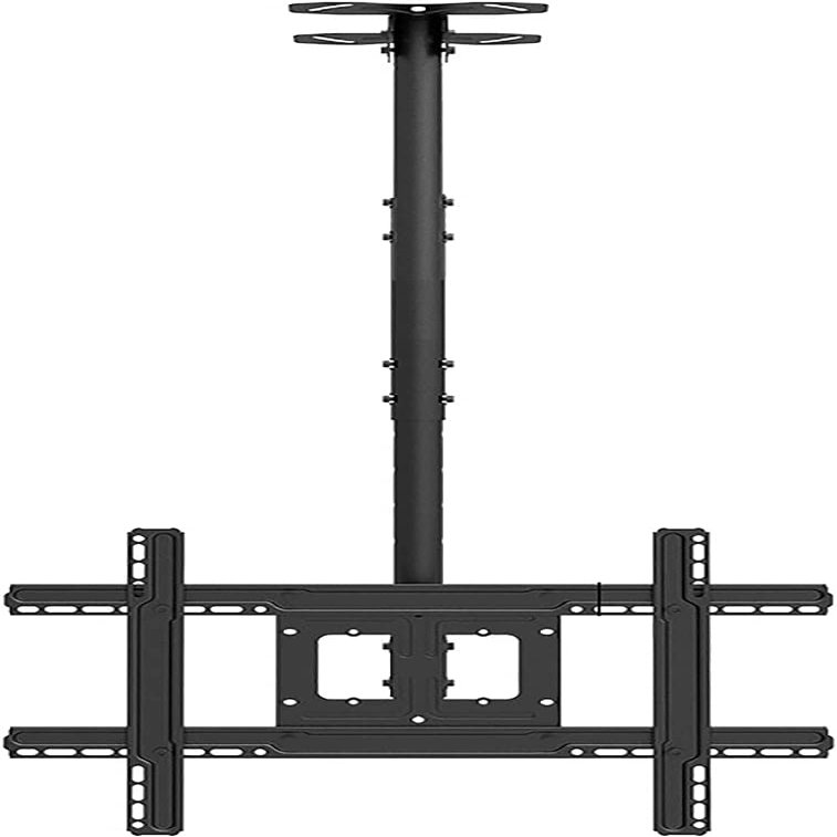 Adjustable Tilt Swivel Ceiling TV Mount, Fits 32-70inch LCD Flat Screen TVs, Mount On Ceilings, 15 Flip Down TV Mount TV Stand (2m)