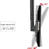 Adjustable Tilt Swivel Ceiling TV Mount, Fits 32-70inch LCD Flat Screen TVs, Mount On Ceilings, 15 Flip Down TV Mount TV Stand (2m) view 3