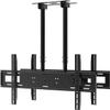 Double Ceiling TV Mount, Bold and Thickened Boom TV Bracket with Built-in Wire Management, Fits Most 40-86 Inch Flat Screen Display TV Mount TV Stand view 1