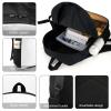 BTCOWZRV Retro Bookshelf Laptop Backpack 17 Inch for Women Men Travel Backpacks for Women Men Laptop Bag Fashion Casual Daypack view 4