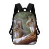 BTCOWZRV Little Squirrel Laptop Backpack 17 Inch for Women Men Travel Backpacks for Women Men Laptop Bag Fashion Casual Daypack view 1
