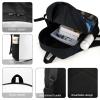 BTCOWZRV Blue Rose Laptop Backpack 17 Inch for Women Men Travel Backpacks for Women Men Laptop Bag Fashion Casual Daypack view 4