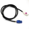 colorparts2016 Retrofit Cable FAKRA CIC HSD LVDS Wire harness C to B Female Decar 535 4-Core Compatible with BMW E90/E70/E87 view 4