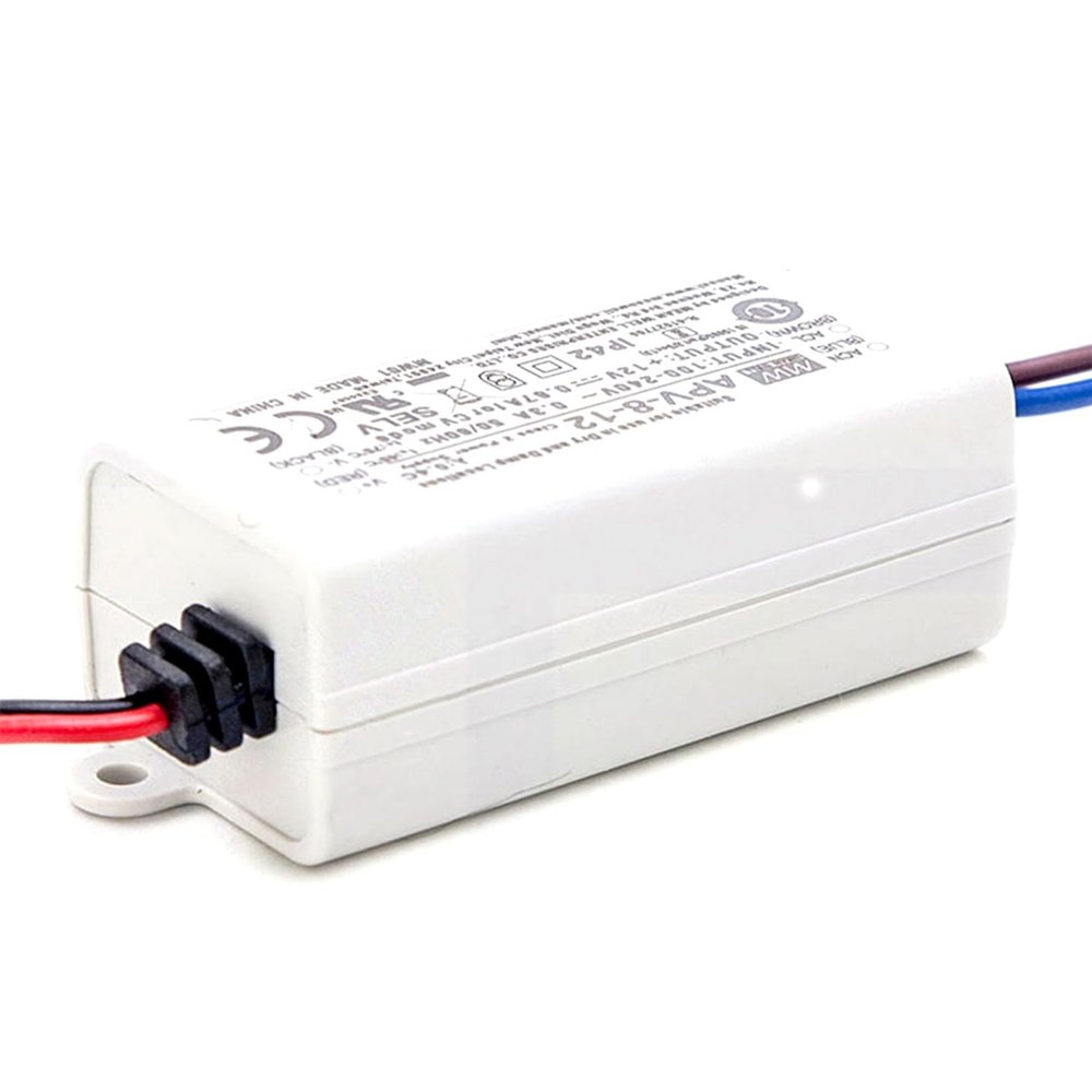 Generic APV-8-12 12V 0.67A 8W Industrial Power Supply - Compact & Reliable for Automation