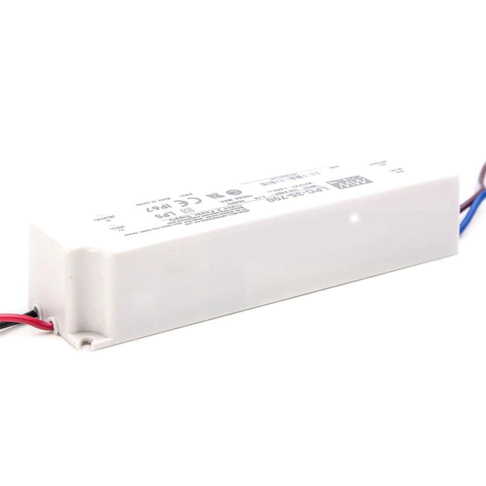 DineDeck: LPC-35-700 9~48V 700mA 33.6W Constant Current LED Driver IP67 Waterproof for Outdoor Signage & Lighting