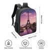 NWTRK Paris Backpack for Men Women Laptop Backpack Lightweight Casual Travel Daypack Business Weekender Bag view 3