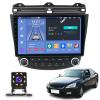 10.1 inch Multifunctional Car Screen for Honda Accord 7th 2003-2007, Android Car Radio Stereo, Touch Screen Auto Navigation System with Carplay GPS WiFi Bluetooth FM Mirror Link(Size:Quad Core 1+16G) view 1