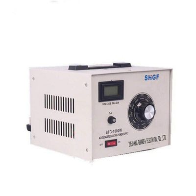 GEYOPMID Voltage Transformer 0v to 300v, Single Phase STG-1000W Variac Transformer Regulator Power Converters Converter Box Power Supply 10Amp