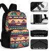 Backpack 16 Inch Travel Laptop Backpack for Men Women Southwestern Style Pattern Casual Daypack Adjustable Computer Bag view 4
