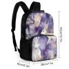 BTCOWZRV Backpack 16 Inch Travel Laptop Backpack for Men Women Rabbit Color Pattern Casual Daypack Adjustable Computer Bag view 2