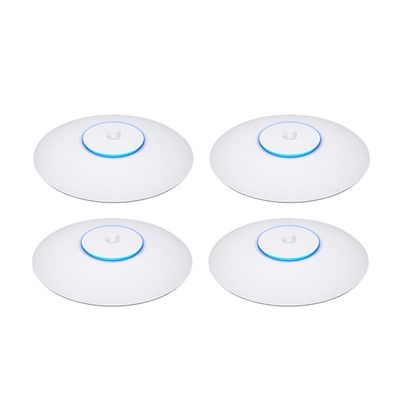 Ubiquiti Networks UAP-AC-PRO-E Access Point (No PoE Included In Box) 4-Pack Bundle (Renewed)