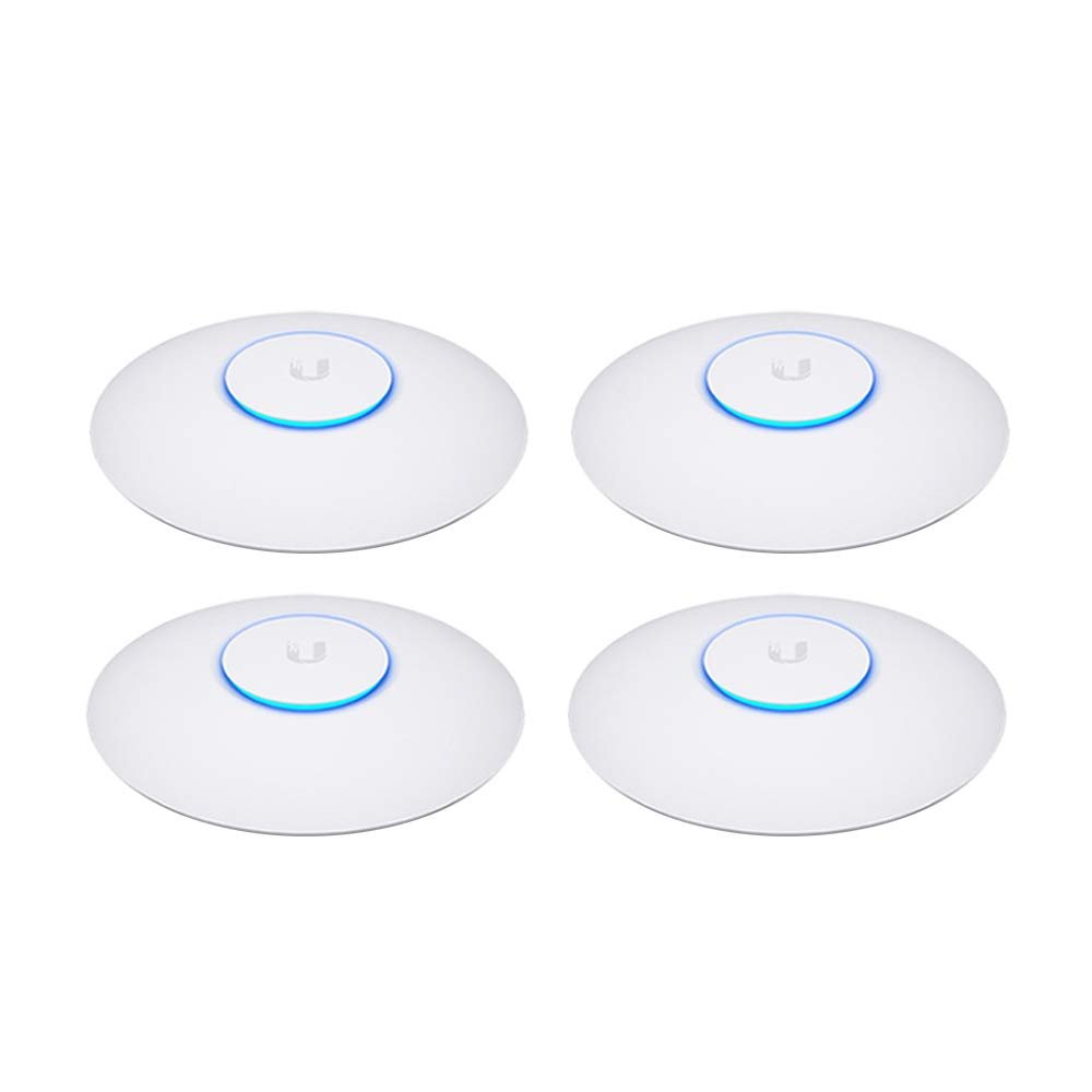 Ubiquiti Networks UAP-AC-PRO-E Access Point (No PoE Included In Box) 4-Pack Bundle (Renewed)