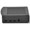 4 Model B Black Aluminum Case Enclosure Dense Cooling Holes Open Design with 2 Housing 8 Screw 2 Bracket (Black) view 2