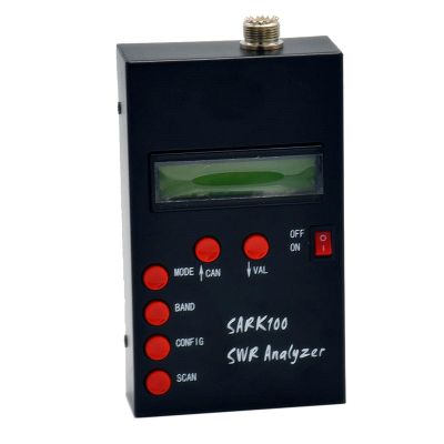 JNIYHGENS 1-60Mhz Shortwave Antenna Analyzers Digital Display Shortwave Antenna Analyzers Meter Tester for 2 Way Radio